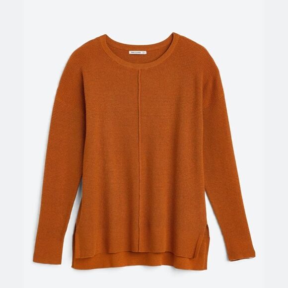 Pink Clover Brinn Long Sleeve Sweater Burnt Orange Large Stitch‎ Fix Nwt - Picture 5 of 7